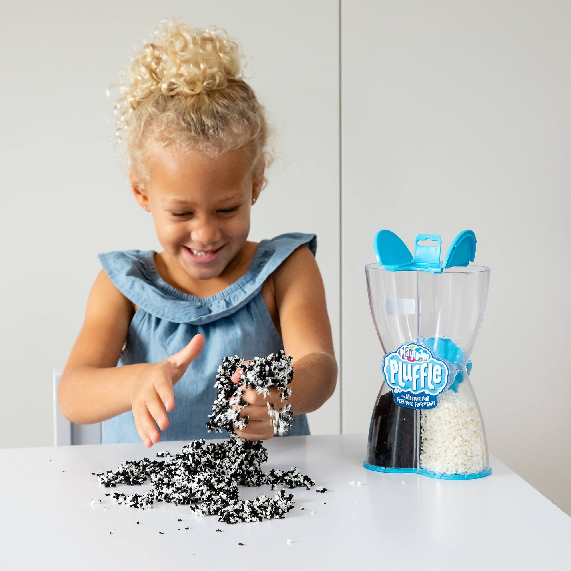 Educational Insights Pluffle Twist Black 'n White Playfoam